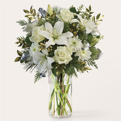Wintry Mix Bouquet –  Flair Floral Designs, Lake Dallas TX