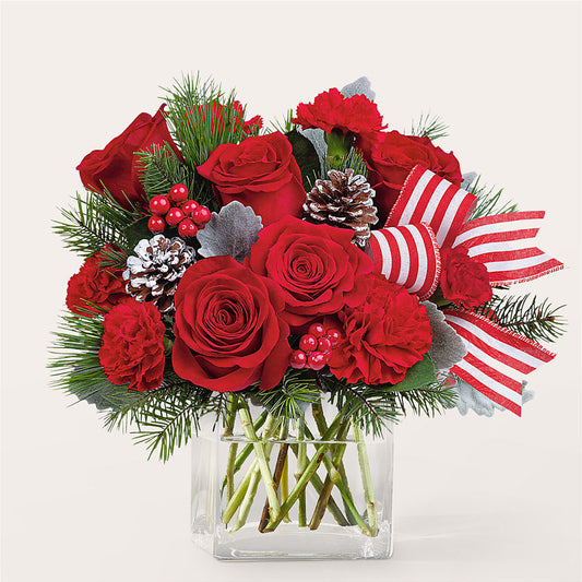 Baking Spirits Bright Bouquet –  Flair Floral Designs, Lake Dallas TX