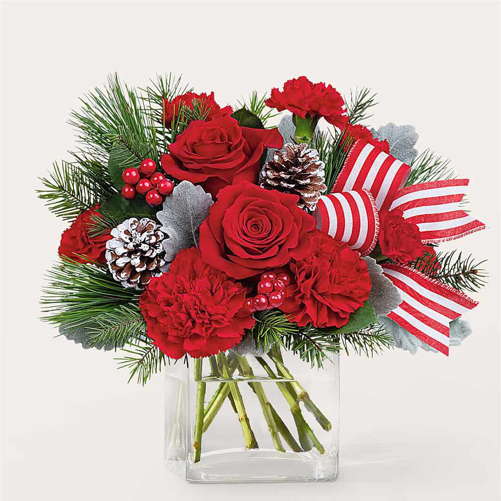 Baking Spirits Bright Bouquet –  Flair Floral Designs, Lake Dallas TX