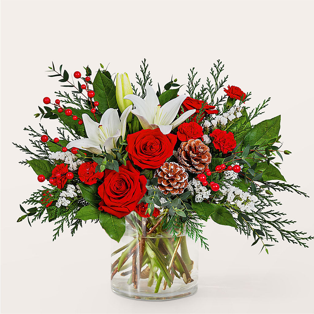 Best in Snow Bouquet –  Flair Floral Designs, Lake Dallas TX
