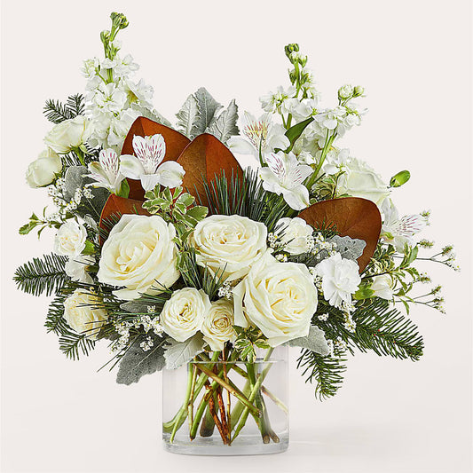 Fresh Snowfall Bouquet –  Flair Floral Designs, Lake Dallas TX