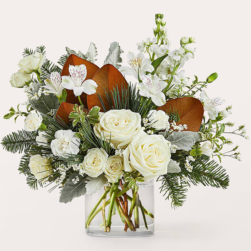 Fresh Snowfall Bouquet –  Flair Floral Designs, Lake Dallas TX