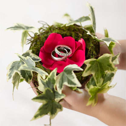 Lila Rose Ring Nest –  Flair Floral Designs, Lake Dallas TX
