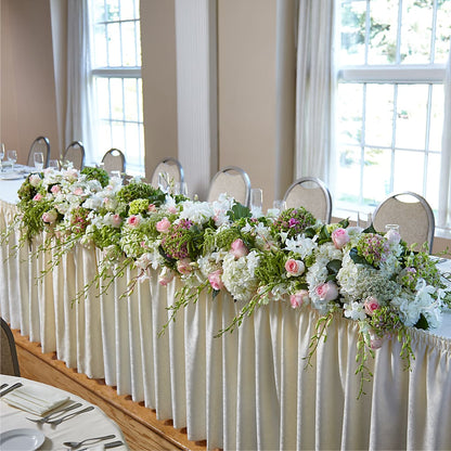 State of Joy Head Table Arrangement –  Flair Floral Designs, Lake Dallas TX