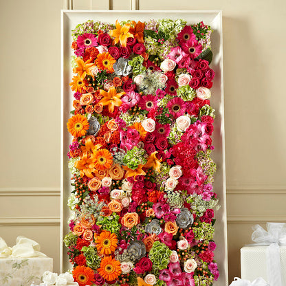 Fresh Picked Floral Wall –  Flair Floral Designs, Lake Dallas TX
